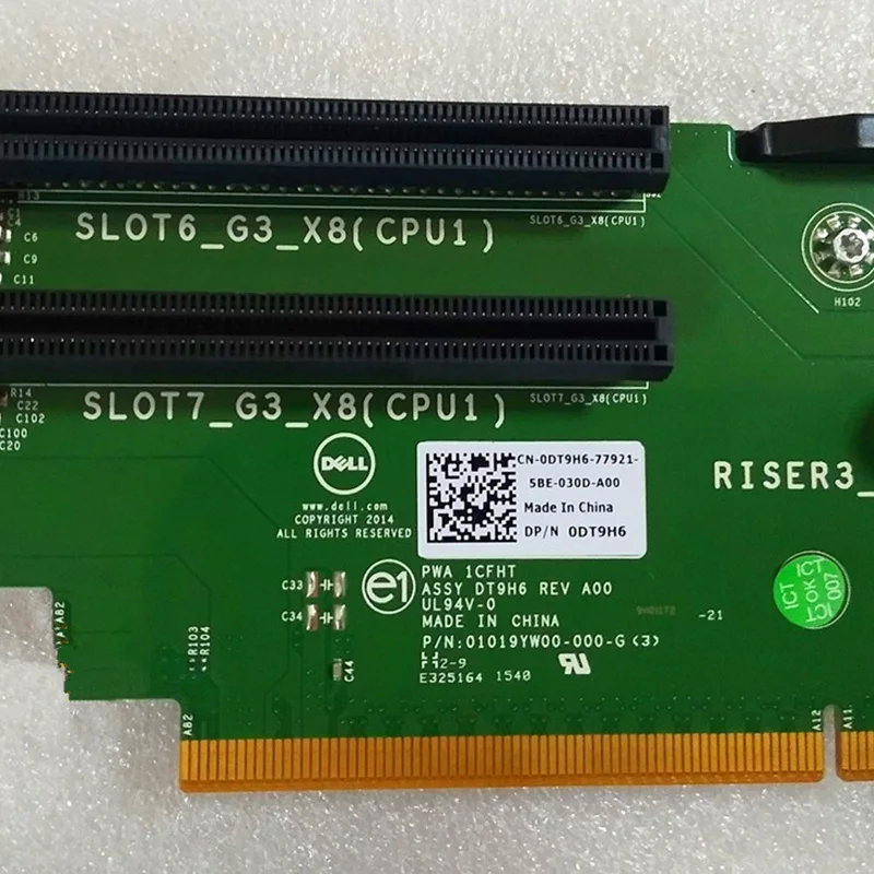 

New DT9H6 0DT9H6 PCIe Riser 3 Card for Poweredge R730