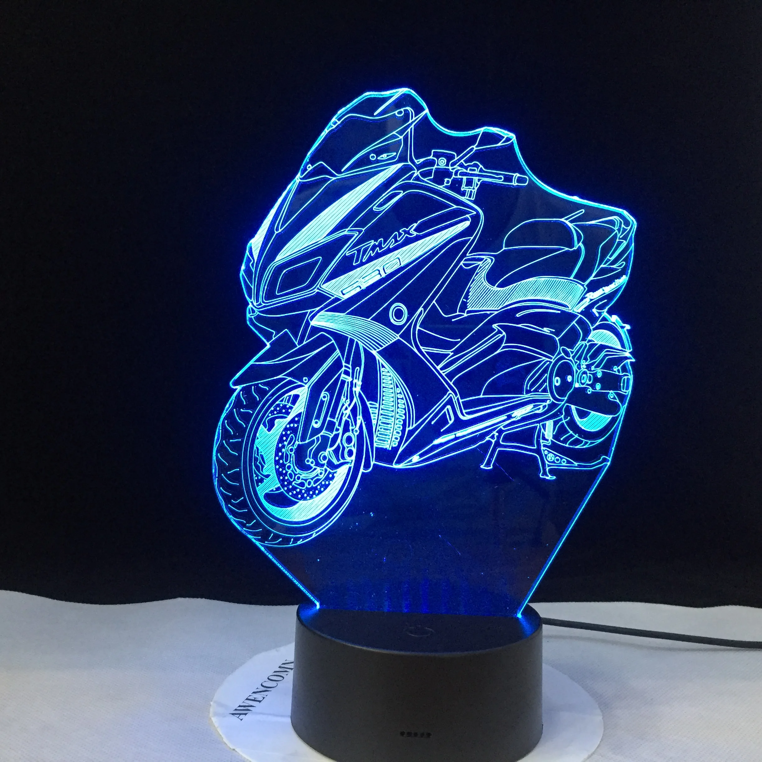 Светящиеся мотоциклы. Светящийся мотоцикл. Мотоцикл светящийся в темноте. Ночник сенсорный. Мотоцикл в темноте светится.