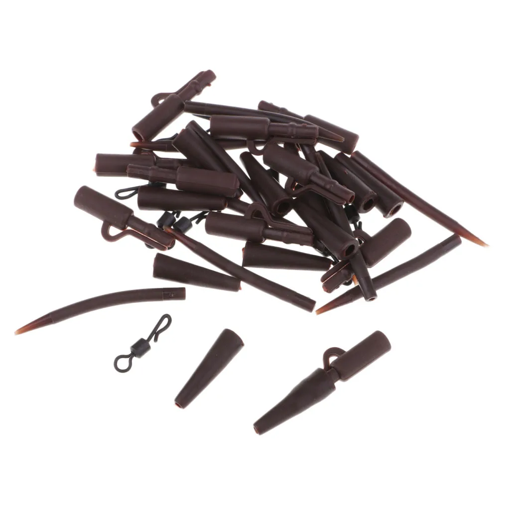 40 шт. резиновые зажимы для рыбалки на карпа | Спорт и развлечения