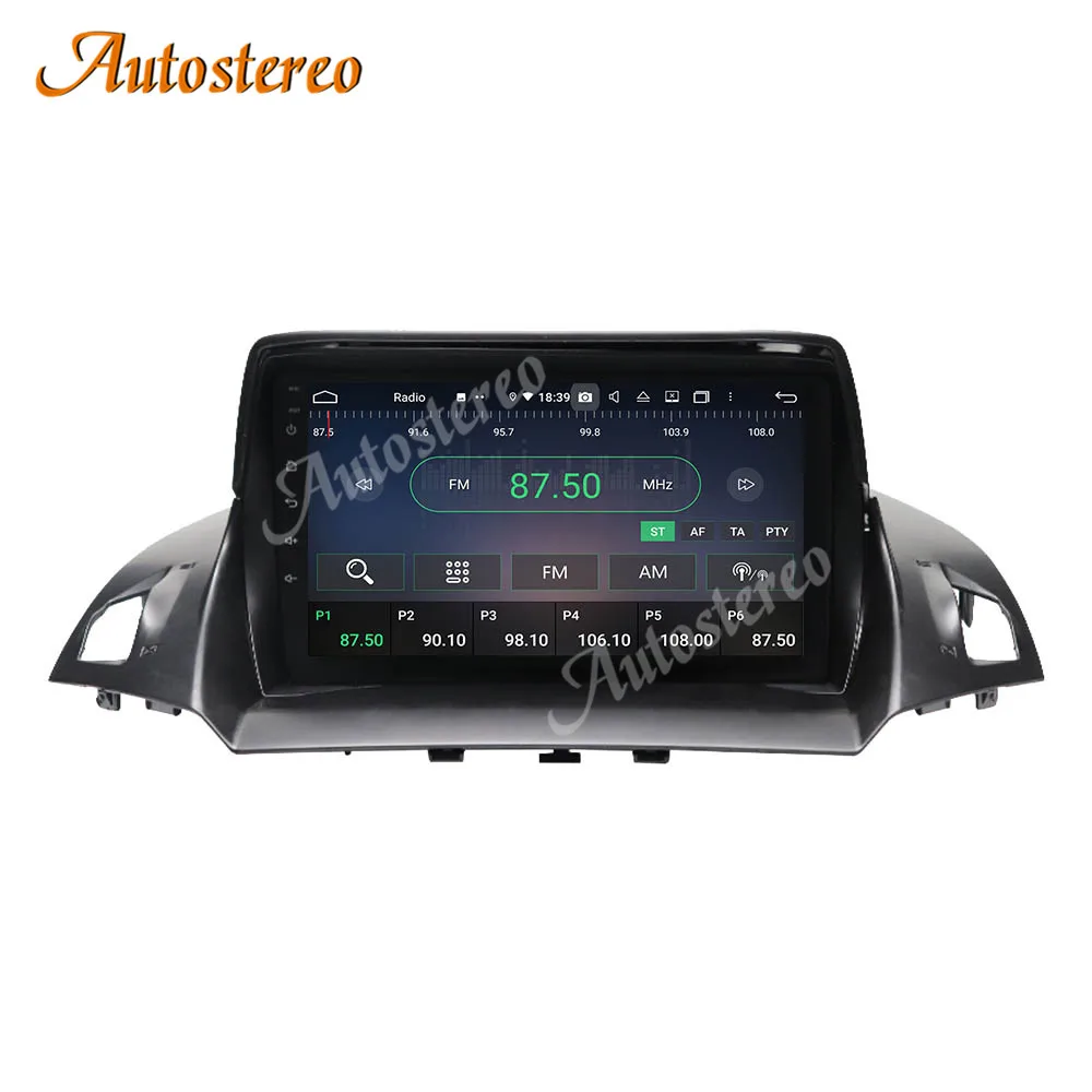 Online Android 10,0 4 + 128G Carplay Für Ford Kuga 2013-2018 Auto GPS Navigation Radio Multimedia Video Player Band Recorder Kopf Einheit