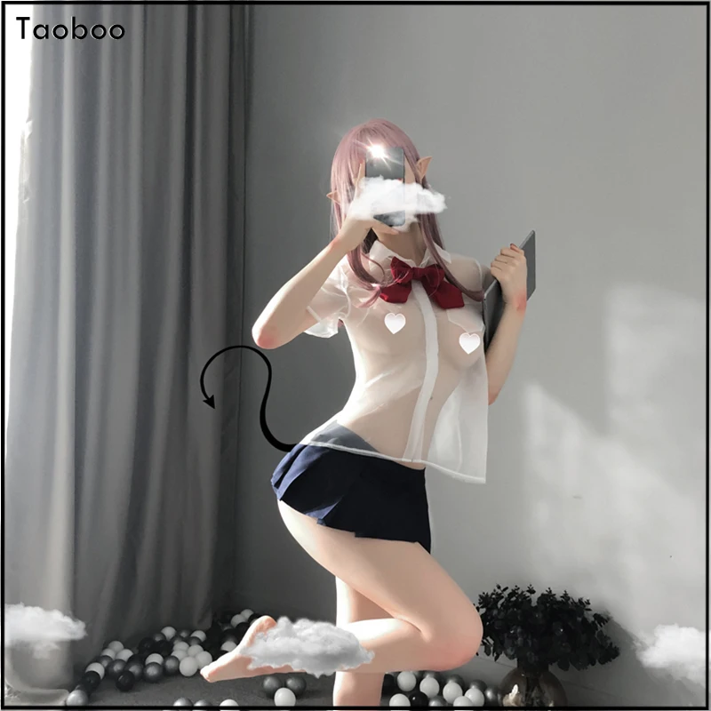 

Sexy Erotic Lingerie Costumes School Girl Cos Sailor Moon Cosplay Costumes Bunny Girl Elegant Women Maid Outfit Kawaii Miniskitr
