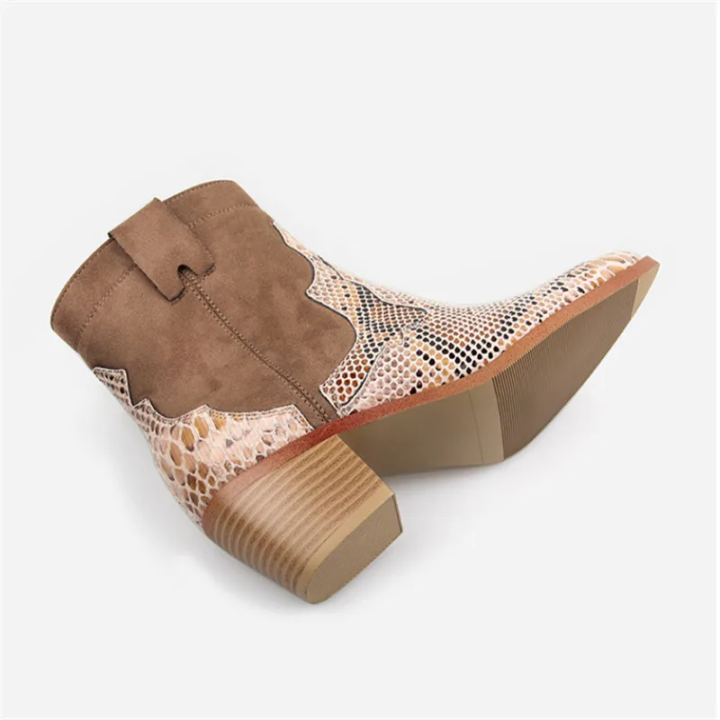 Осенние женские модные ботильоны из лакированной кожи с острым носком обувь на