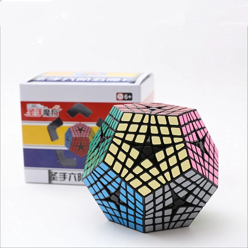 Shengshou 6x6 Megaminxed Cube 6x6x 6куб додекаэдра shengshou 6x 6 магический куб 12-сторонний Cubo Magico