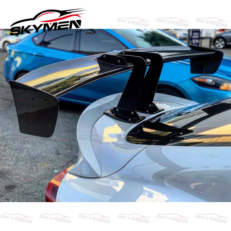 УГЛЕРОДНЫЙ спойлер для заднего крыла Supra A90 VOLTEX стильный волоконно-стеклянный