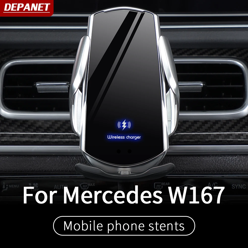 Автомобильный держатель для телефона Mercedes GLE W167 v167 350 450 500e gls w167 500 550x167 аксессуары