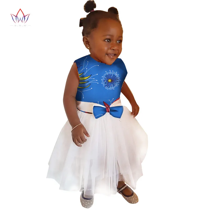 2020 африканская Женская одежда для детей Дашики традиционные Хлопковые Платья с