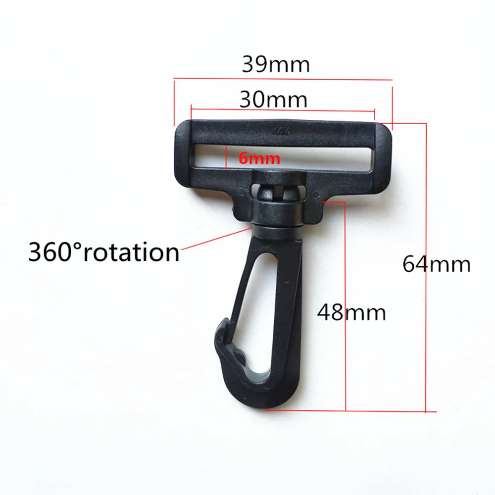 Пластиковые шарнирные крючки с защелкой 2 шт. 10/15/20/25/30/38/50 мм