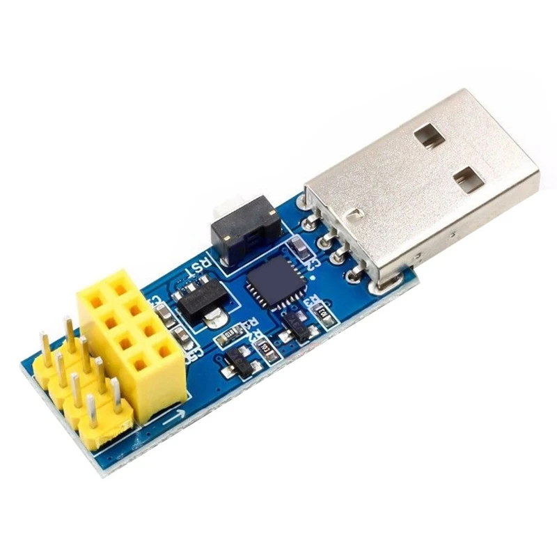 Usb To Esp8266 Esp-01 Esp-01S Serial Wifi Bluetooth Module Adapter Download Debug Link Switch For Arduino Ide Development Modu |
