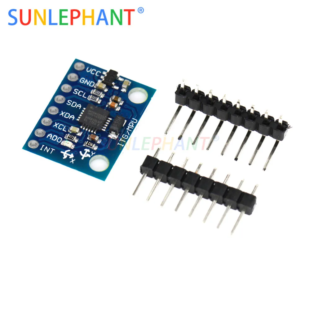 

GY-521 MPU-6050 MPU6050, 3 оси, аналоговый гироскоп Датчики + 3 оси, акселерометр