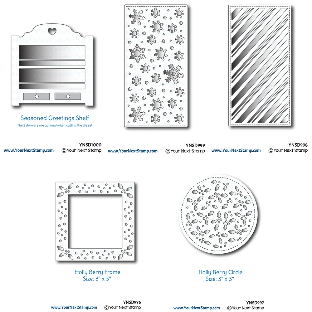 

Winter Snowflake Metal Cutting Dies No Stamps For Diy Dies Scrapbook Decoration Paper Card Photo Album Embossing Craft Dies