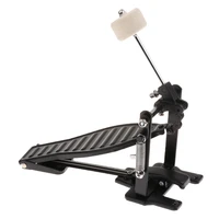 aluminium alloy single spring bass children drum pedal adjustable stroke with wool beater percussion replacement accessories bla