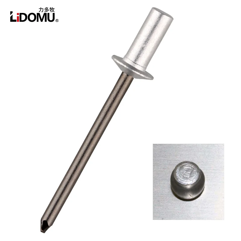 200/300/500pcs closed end blind rivet aluminium steel sealed watertight rivets 3.0 3.2 4.0 4.8 6.4mm waterproof | Обустройство дома