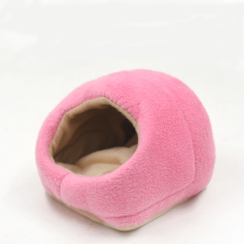 soft fleece hamster bed sleeping bag small pets cave nest bed cushion warm slippers pet house free global shipping