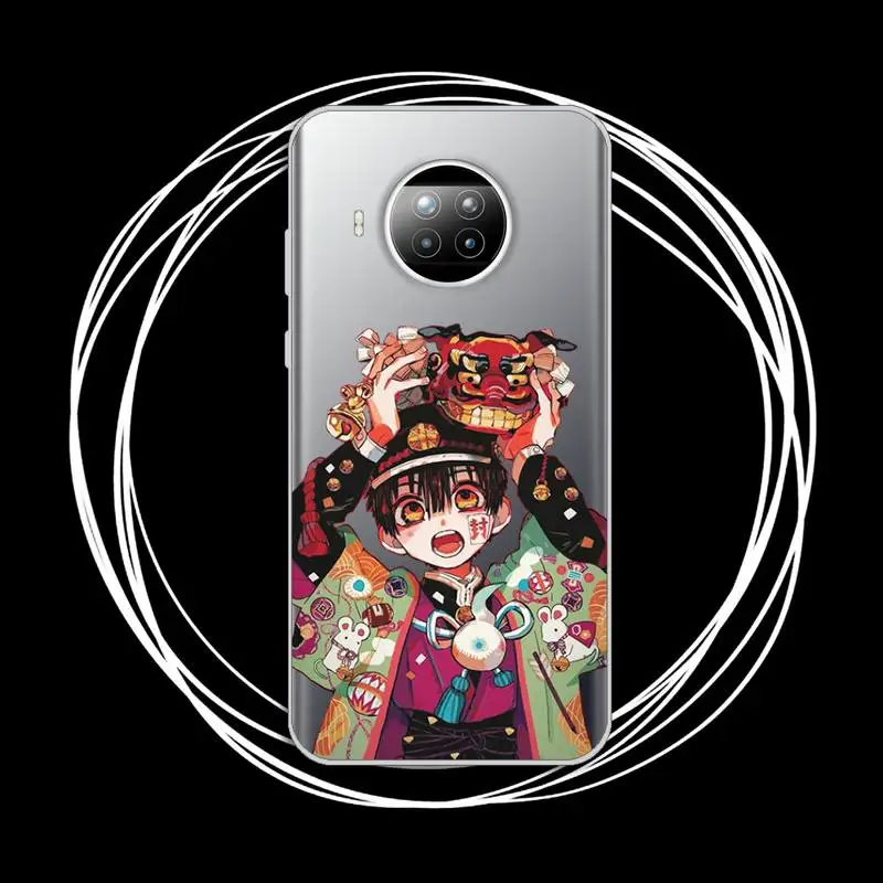

Toilet Bound Hanako Kun anime Phone Case Transparent for Xiaomi Redmi note 10 t 8 9 pro lite 11