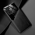 Магнитный кожаный чехол для Xiaomi Mi Redmi Note 10 9 Pro Max 9S 10Pro Note10 8 7 11 10T 8T POCO X3 NFC F3 M3 Pro, мягкий чехол
