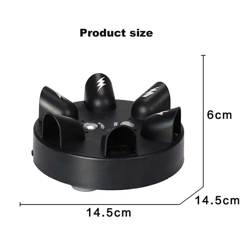 Палец Электрический шок Полиграф Забавный шокирующий выстрел рулетка игра