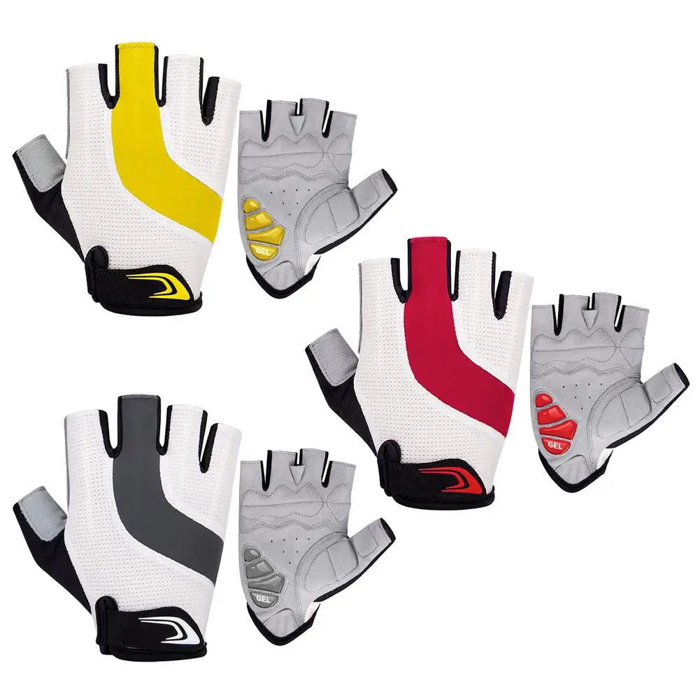 

Cycling Gloves Half Finger Anti-Slip Mountain Bike Gloves Anti-Sweat Mtb Road Riding Gloves Breathable for Men Women Sports