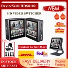Новый интегрированный переключатель DeviceWell HDS8102 2 * HDMI с ЖК-дисплеем, поддерживает 2 входа сигнала, 1 выход сигнала, используется с серией HDS