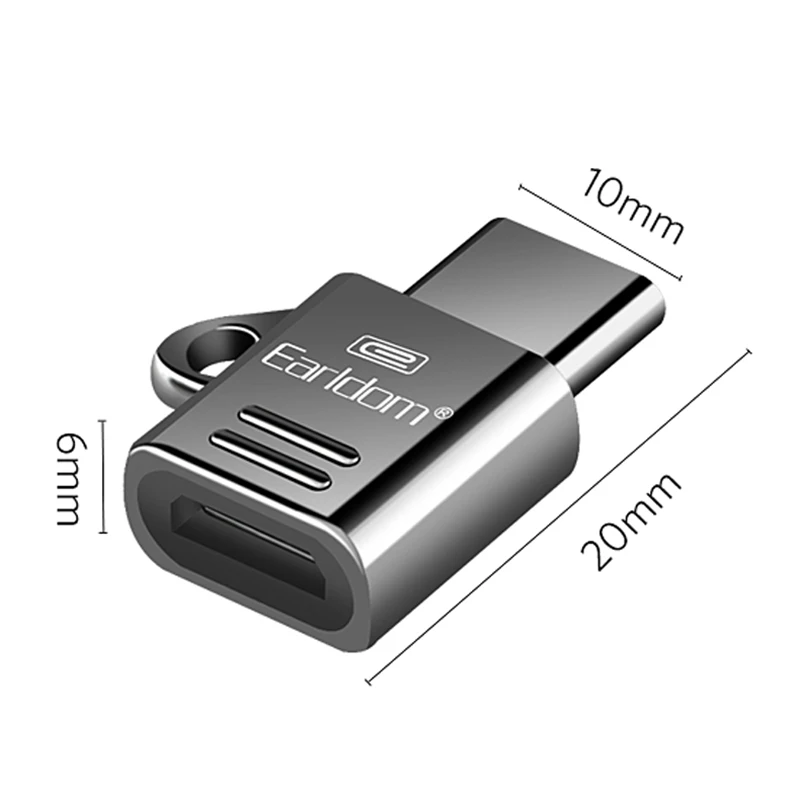 Эрл многофункциональный мобильный телефон ридер Type-C адаптер OTG USB в конвертер Typec