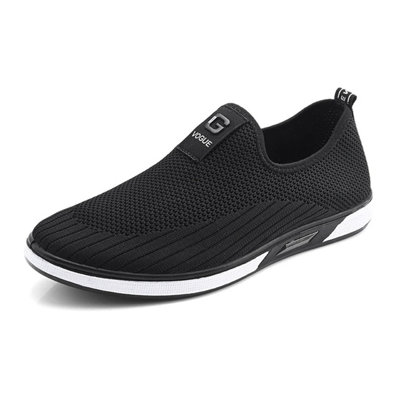 

Hot sale summer breathable men casual hiking shoes 2021 mesh lightweight outdoor jogging sneakers comfortable flat mesh shoes 44