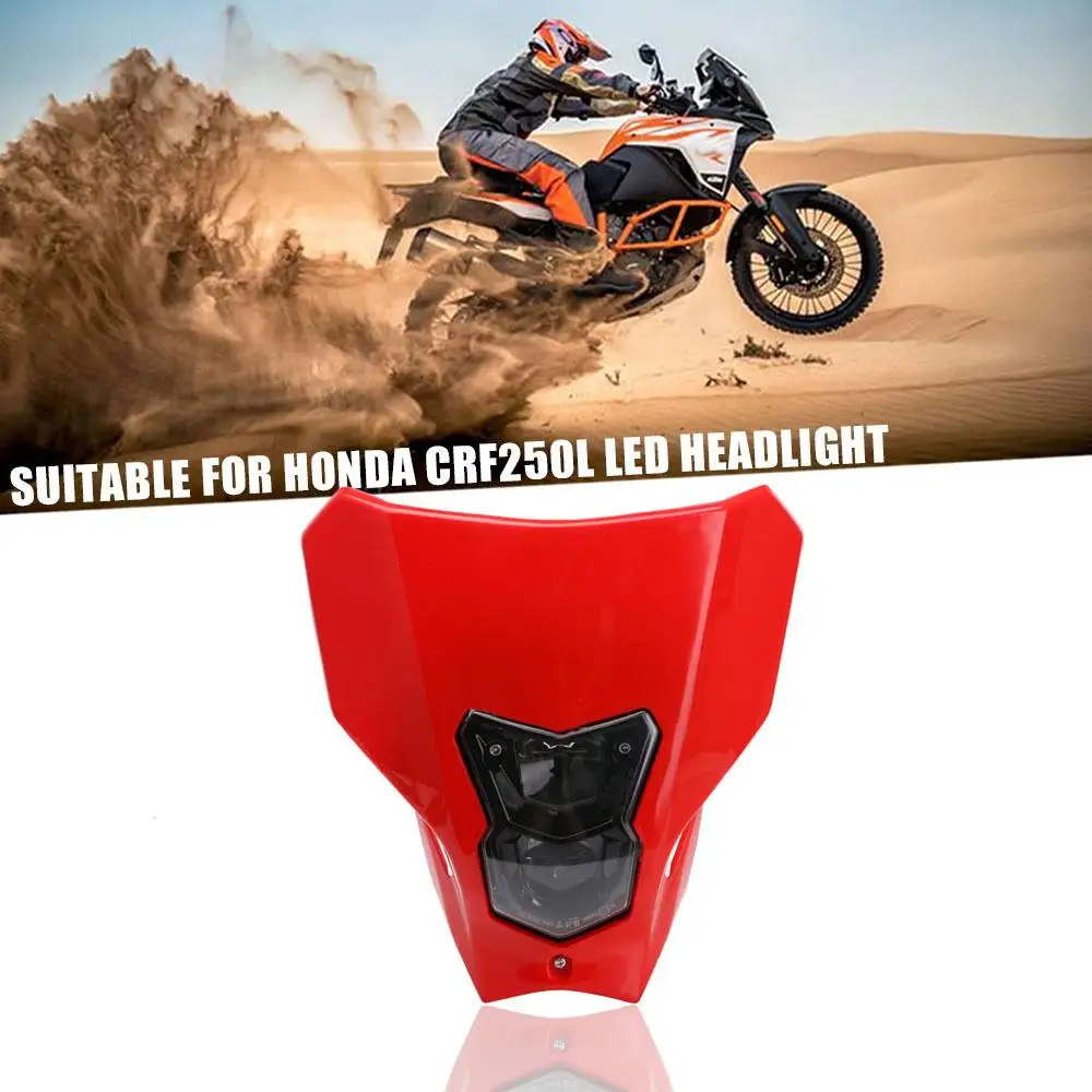 

Motorcycle Light Accessories Motocross 12V LED Front Headlamp for Honda CRF450L XR 19-20
