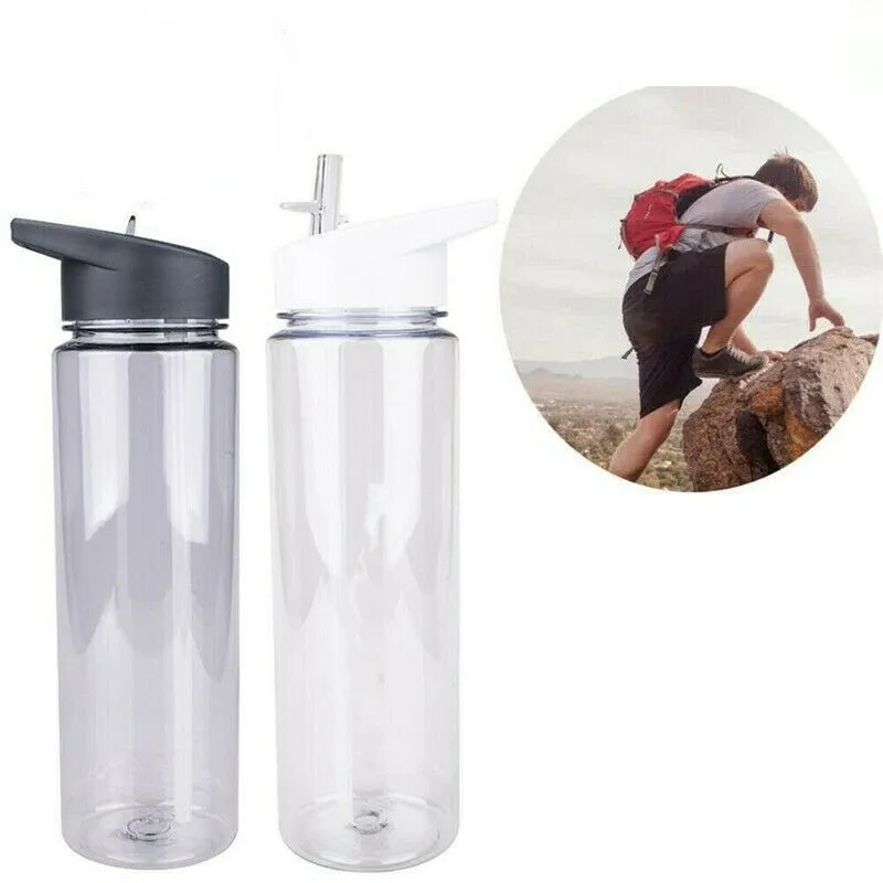 

Sports Water Bottle 750ML Outdoor Travel Water Bottle Portable Leakproof Drinkware Plastic My Drink Bottle Camping Supplies