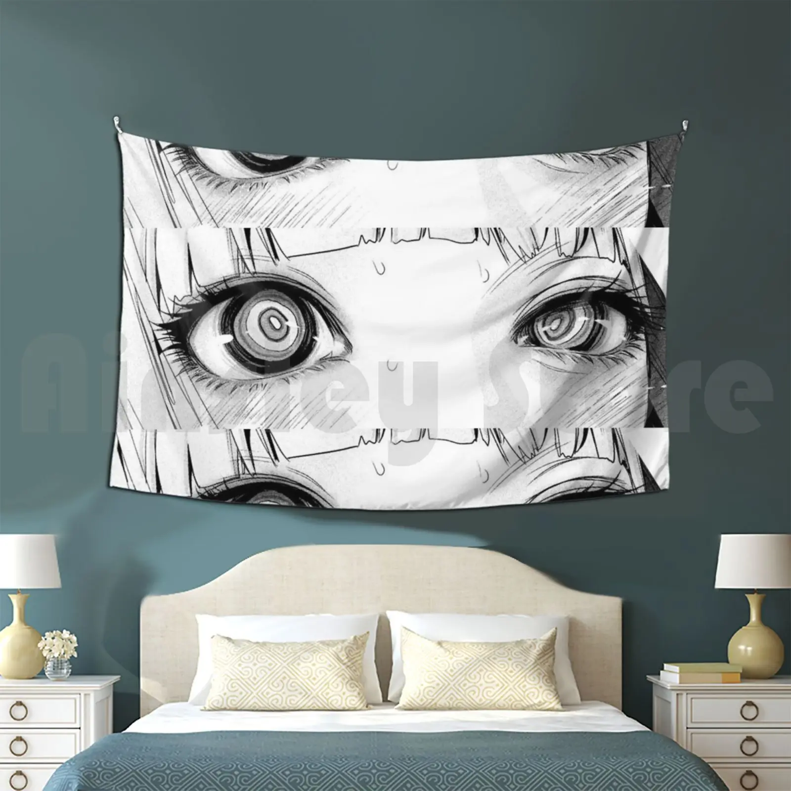 

Манга Аниме девушка-глаза гобелен на заказ Аниме Манга японский Hentai сексуальный Ddlg Kawaii Asia Japanese