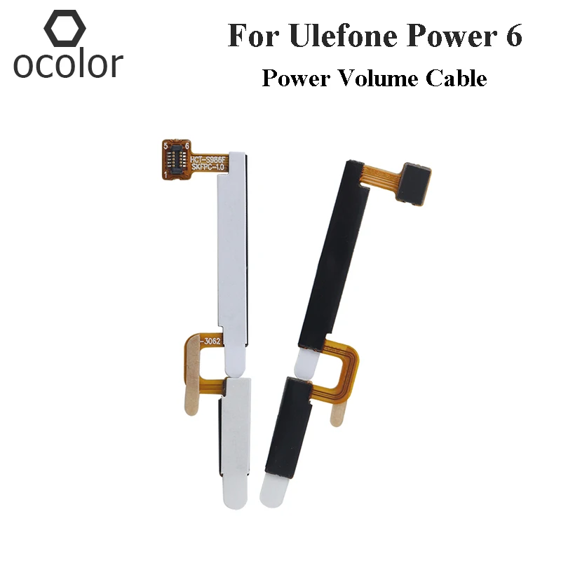 Боковой кнопочный кабель ocolor для Ulefone Power 6 объемный | Мобильные телефоны и