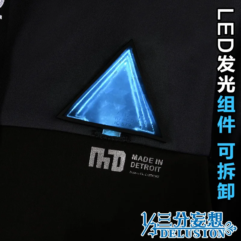 AGCOS Детройт: стать человеком аниме Коннор RK800 и RK900 косплей костюм куртка пальто