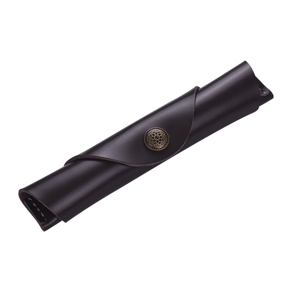 Чехол для перьевой ручки из кожи под старину защитный чехол ручной работы с