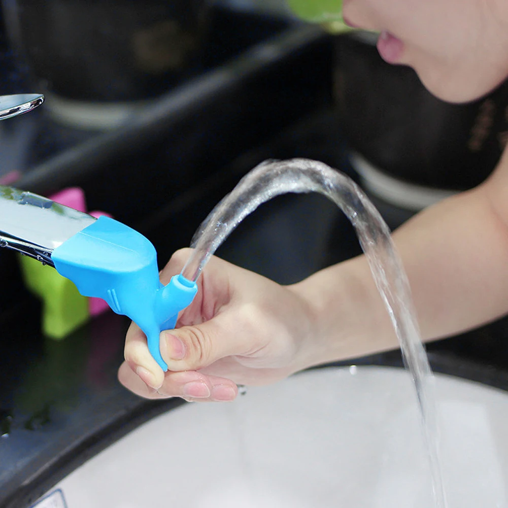 

Silicone Faucet Extender Tooth Brushing Gargle Hand Washing Extender Washing Device Bathroom For Home Kitchen Accessories Tools