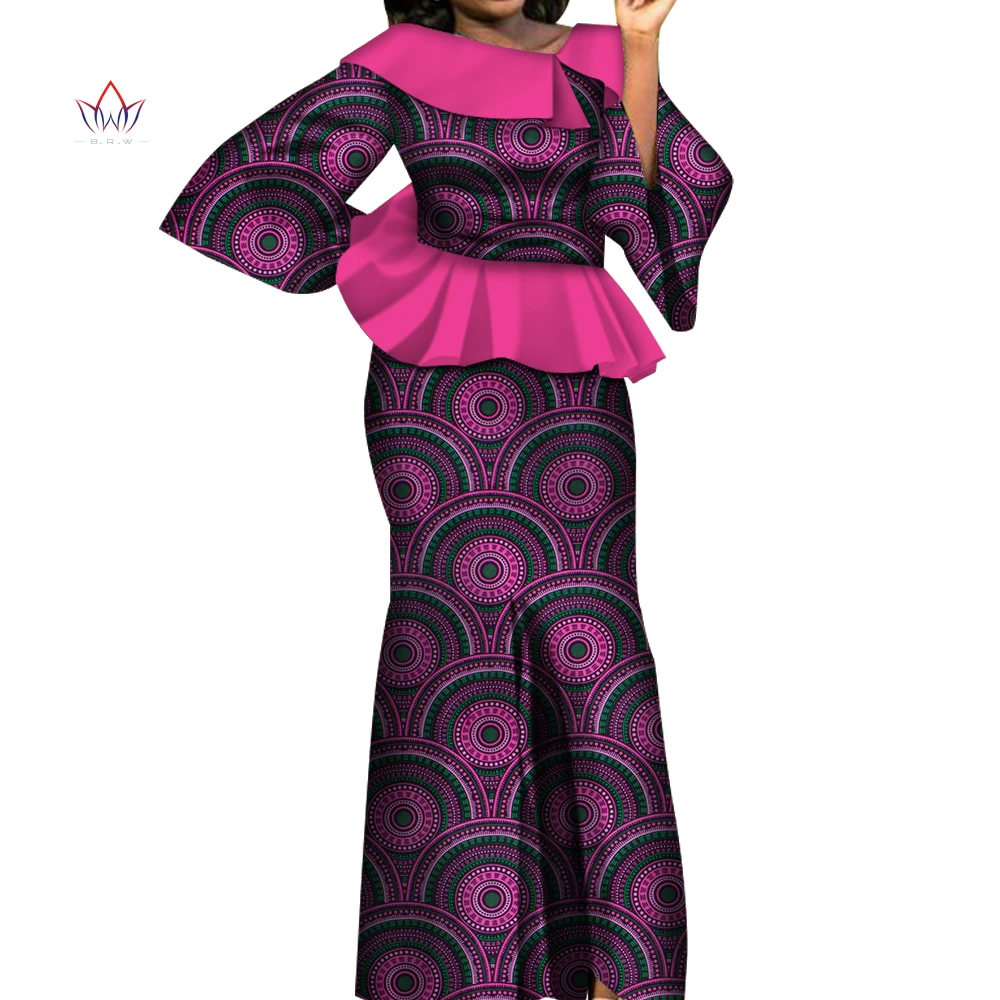Женский костюм с юбкой вечернее платье в африканском стиле модель