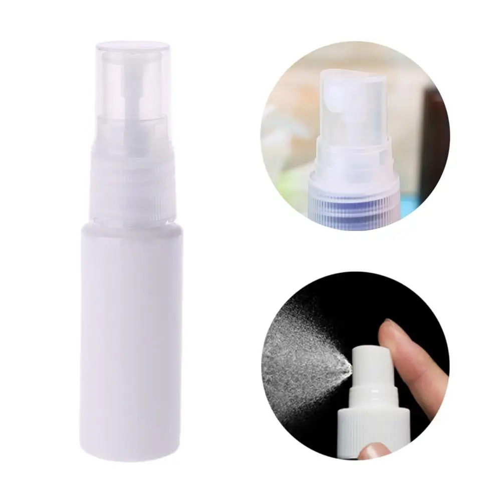 Мини пластиковый многоразовый пресс насос 20 мл пустая бутылочка с распылителем
