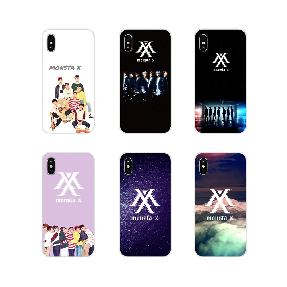 Monsta X KPOP Boy Group для BQ Aquaris S 5059 5035 6040L C V Plus X2 Pro U U2 Lite M 2017 E 4 5 E5 X5 Чехлы мобильных