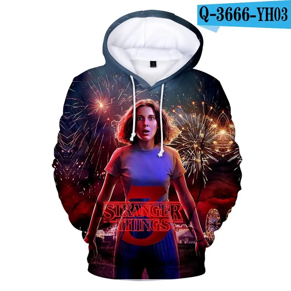 Дропшиппинг странные вещи толстовки детские свитшоты большие размеры Осень зима