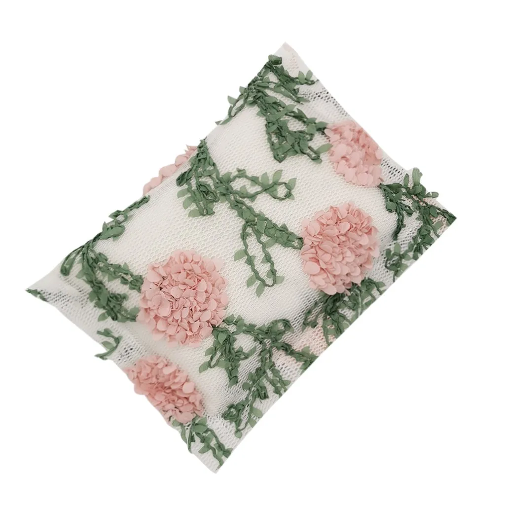 Children Photography Props Newborn Baby Auxiliary Modeling Flower Square Pillow Girls Mat Photos Shoot Accessories | Мать и ребенок