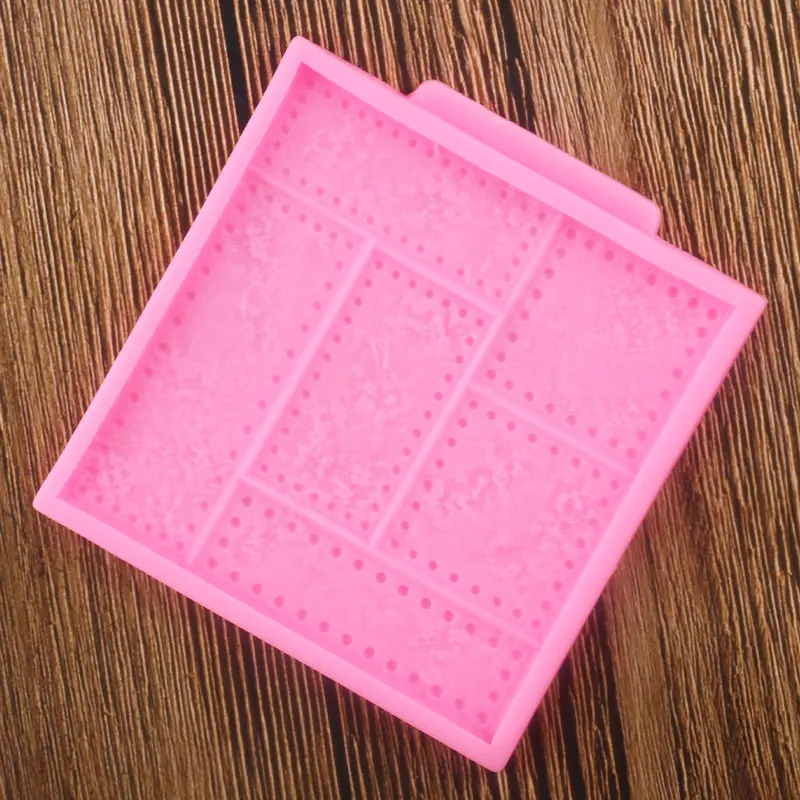 Клепаные металлические пластины помадные формы DIY Инструменты для украшения