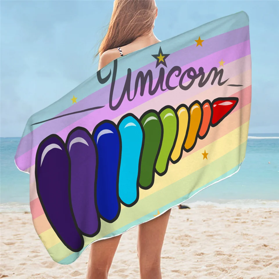 Unicorn 16 Постельное белье Outlet Единорог банное полотенце ванная комната Роза мультяшная микрофибра пляжное полотенце розовый цветочный девчачий душ полотенце 75x150 см Прямая поставка - Цвет: Unicorn 16