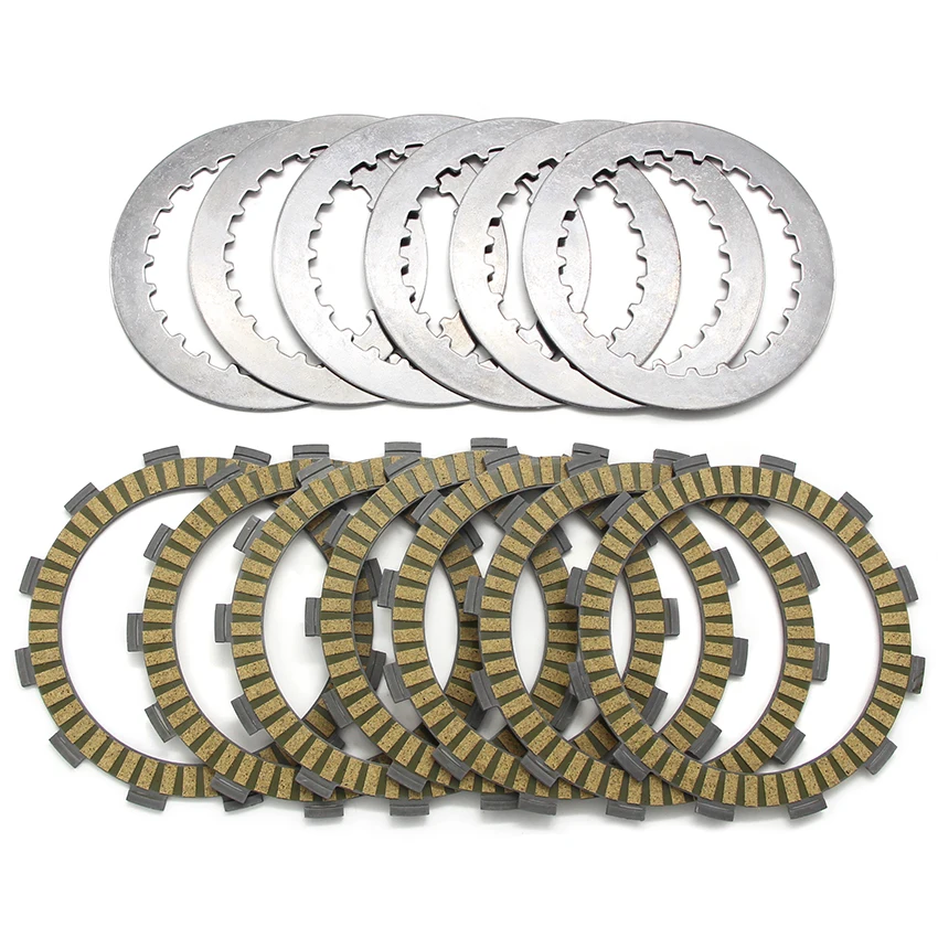 

Motorcycle High Quality Clutch Friction Plates Set For Honda CR125R 1986 1987 1988 1989 1990-1999 22321-KA3-710 22201-KS6-700