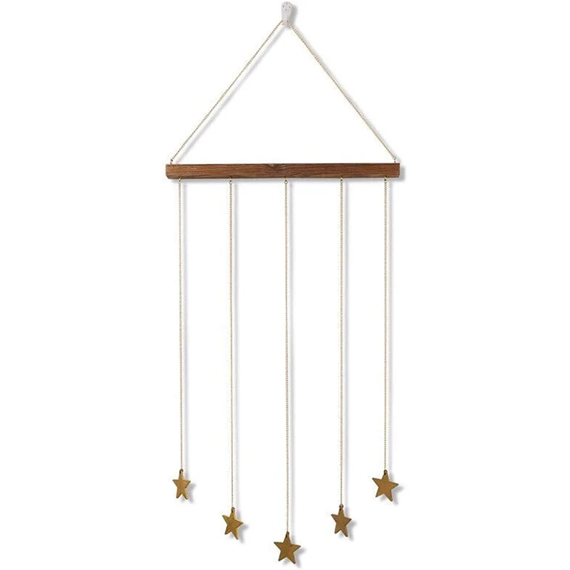 

Висит Дисплей звезды металлической цепью настенный держатель для фото стены украшения для дома, комнаты, офиса квартира Спальня