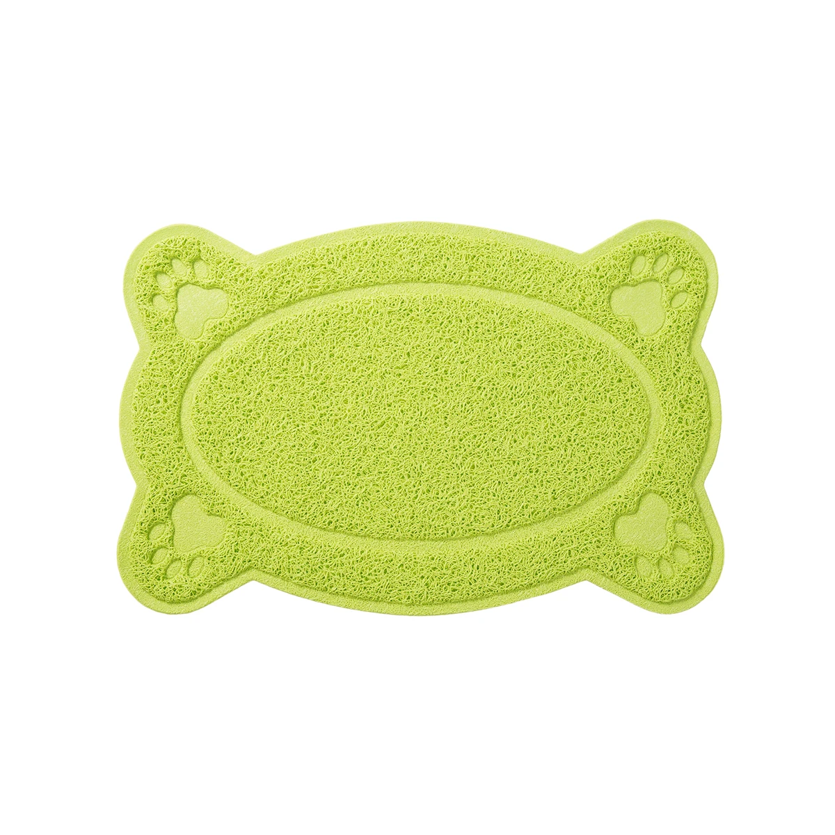 Bone Green Питомец собака щенок кошка кормление коврик милый ПВХ кровать блюдо миска питание размещение бутылка для воды - Цвет: Bone Green