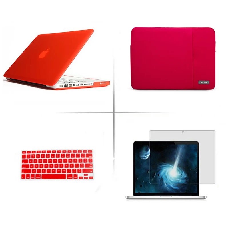 Чехол для Macbook Pro Air Retina 11 12 13 15 дюймов 4 в 1|notebook bag|for macbook profor |