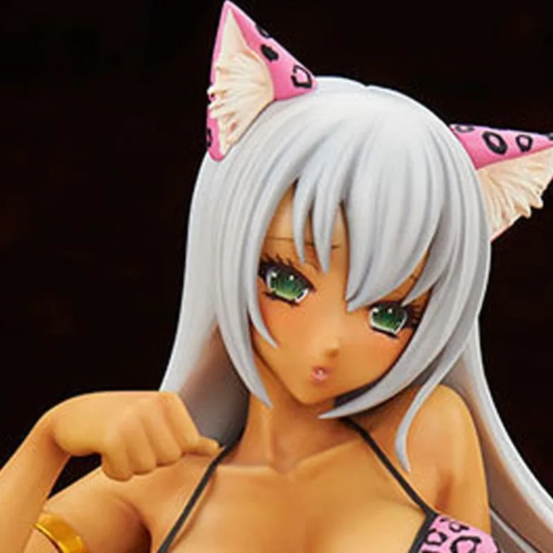

New Illustration by Sexy Girls 8" Q-six Rara Minazuki Leopard Edition 1/6 Scale PVC Action Figure Collection Model Toys