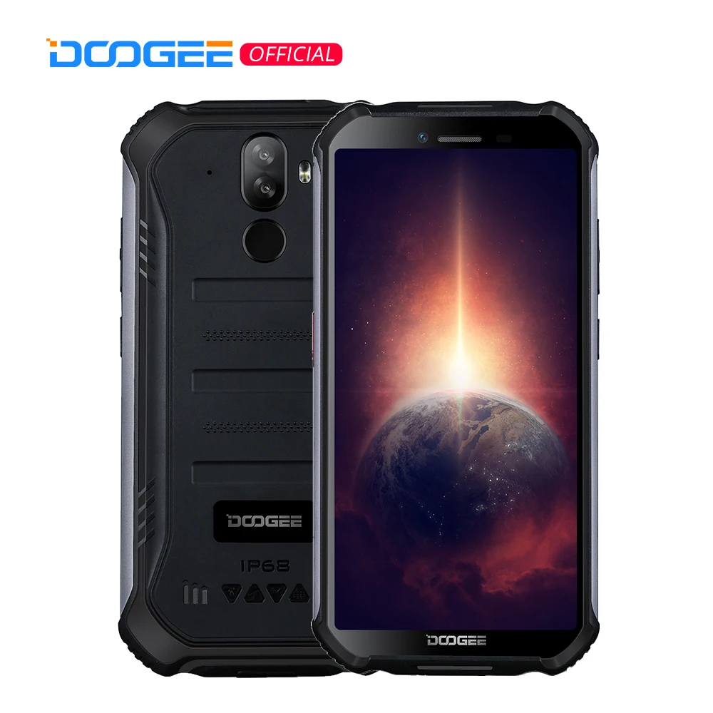 DOOGEE S40 Pro Android 10 прочный мобильный телефон IP68/IP69K 4 Гб Оперативная память 64