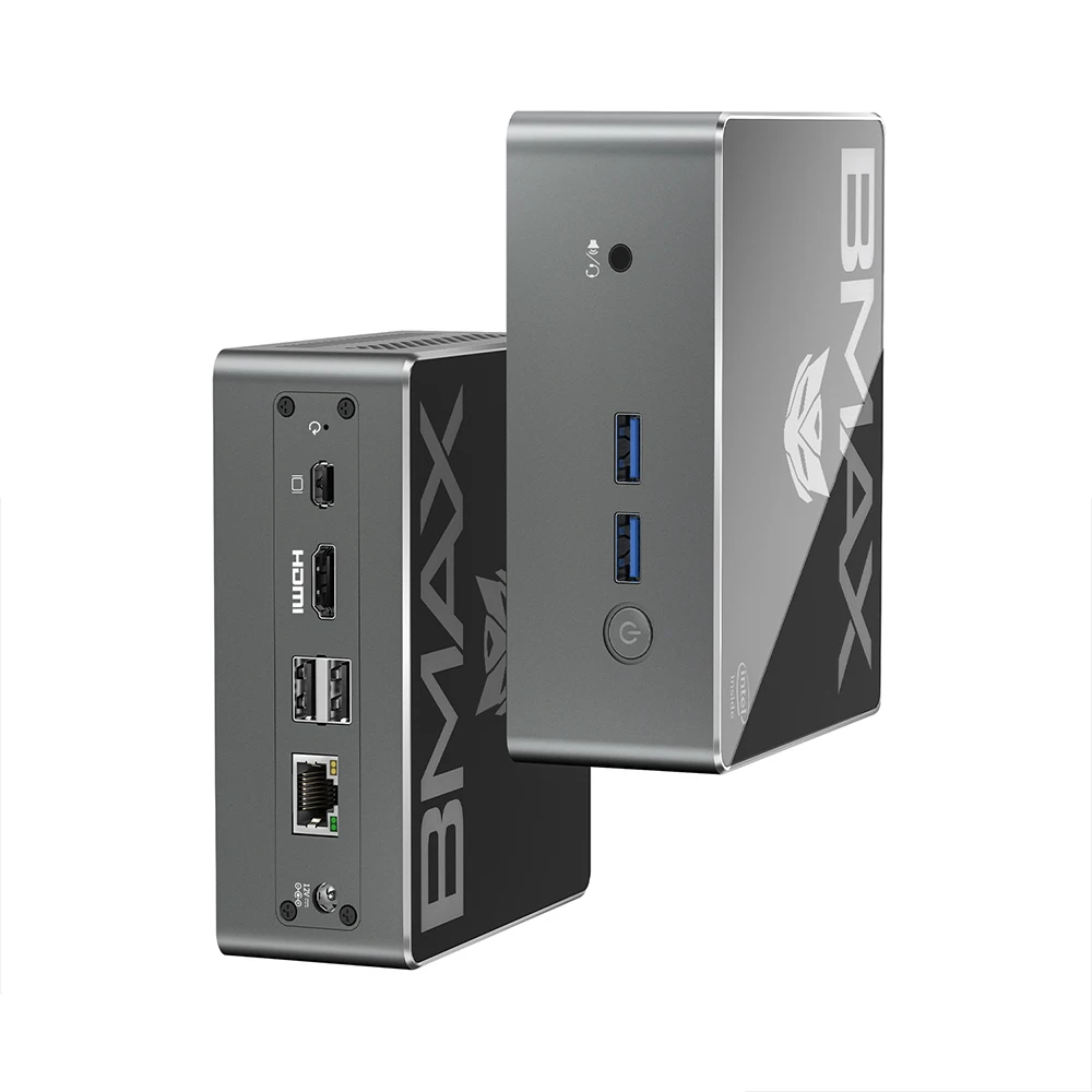 BMAX B3 Windows 10 Мини ПК Intel i3 5005U 8 ГБ ОЗУ 128 ГБ/256 ГБ/512 SSD портативный WIN10 4K мини-компьютер
