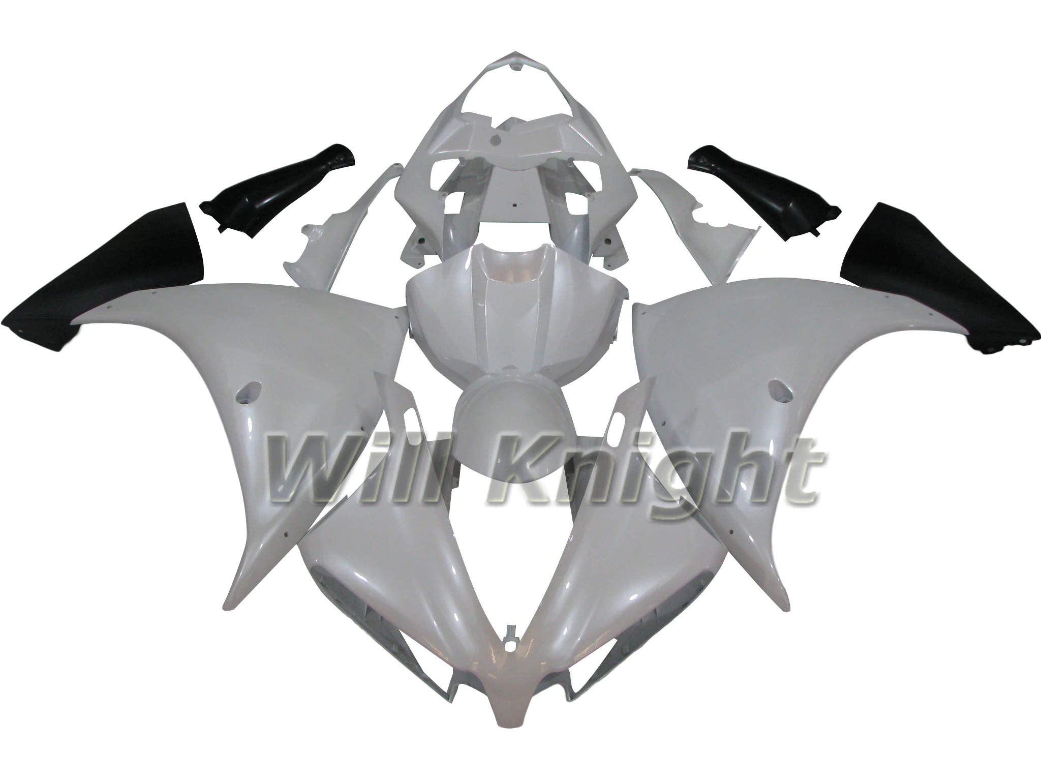 Комплекты обтекателей Крышка корпуса КОРПУСА ДЛЯ Yahama YZF1000 YZF R1 2009-2012 2010 2011 ABS Литье