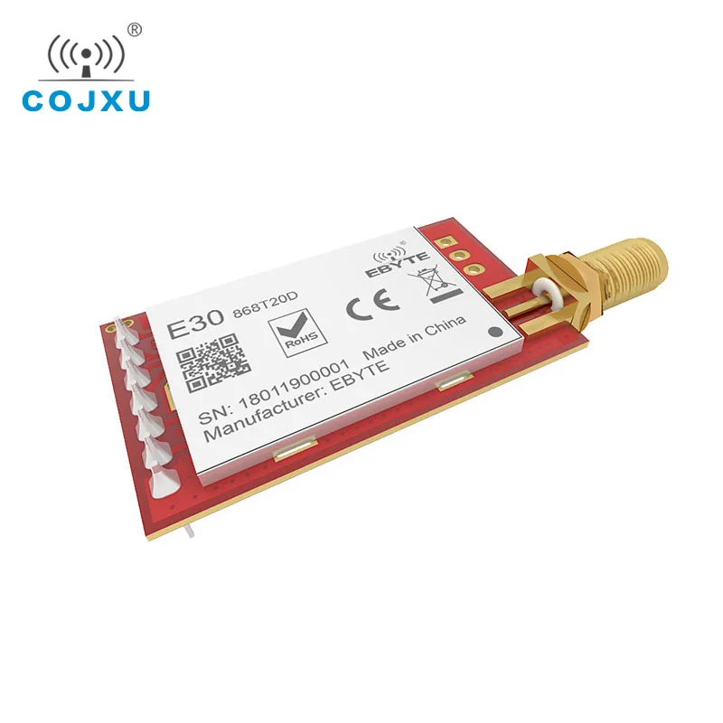 SI4463 868 МГц ebyte E30 868T20D передатчик радиочастотный модуль дальнего радиуса UART IOT
