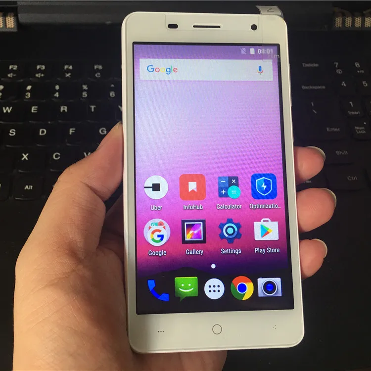 Leagoo Z506 смартфон с 5 5-дюймовым дисплеем четырёхъядерным процессором MTK6580M ОЗУ 1 ГБ