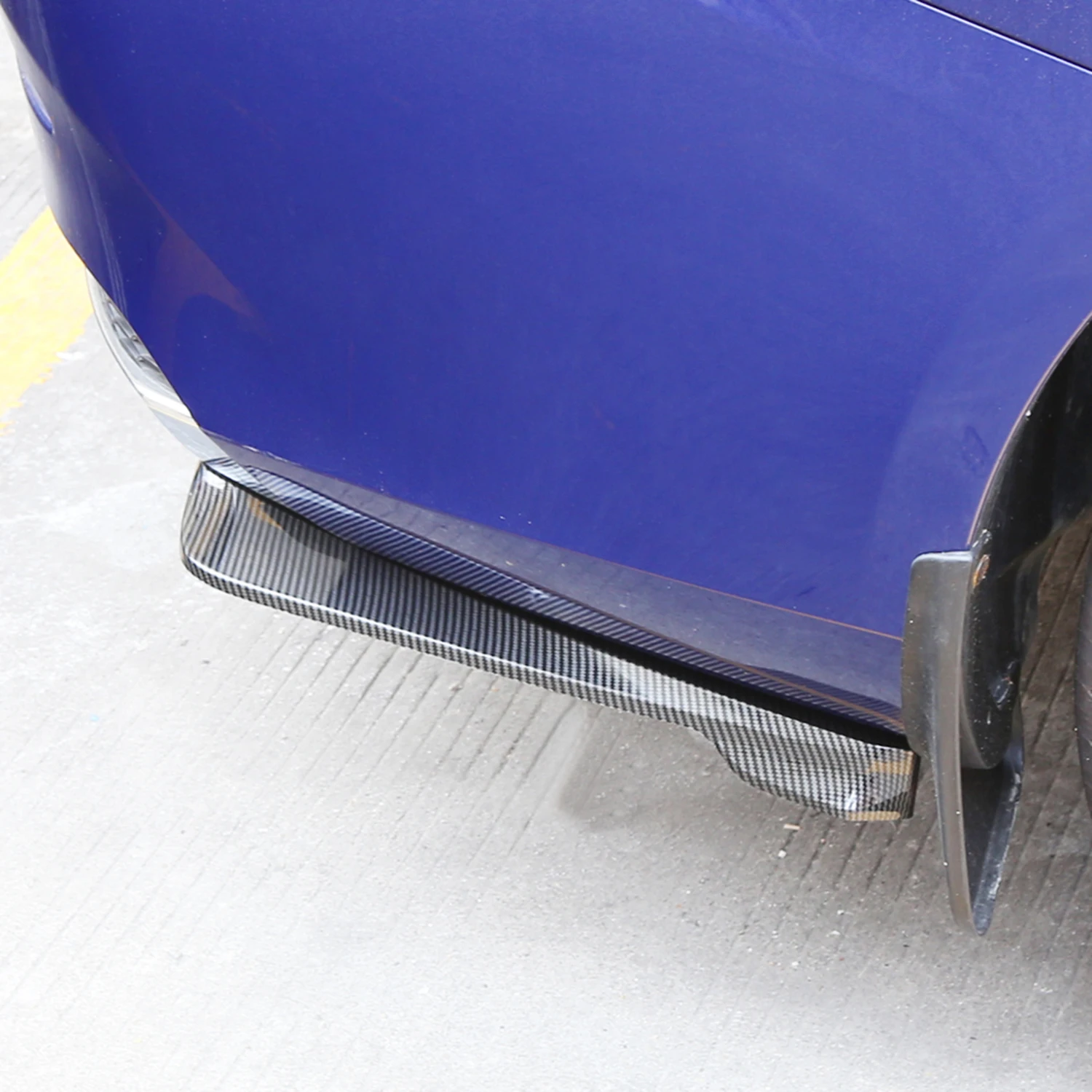 Разветвитель губ для заднего бампера автомобиля универсальные ласты бокового