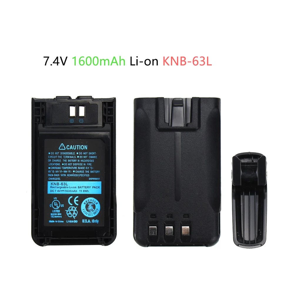 Сменный аккумулятор для Kenwood KNB-63L KNB-65L подходит TH-K20A/K20E TH-K40A/K40E Radio | Электроника